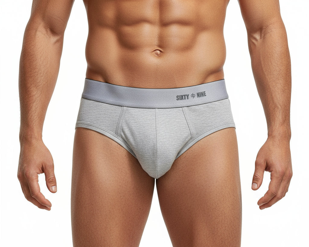 Pure grey brief