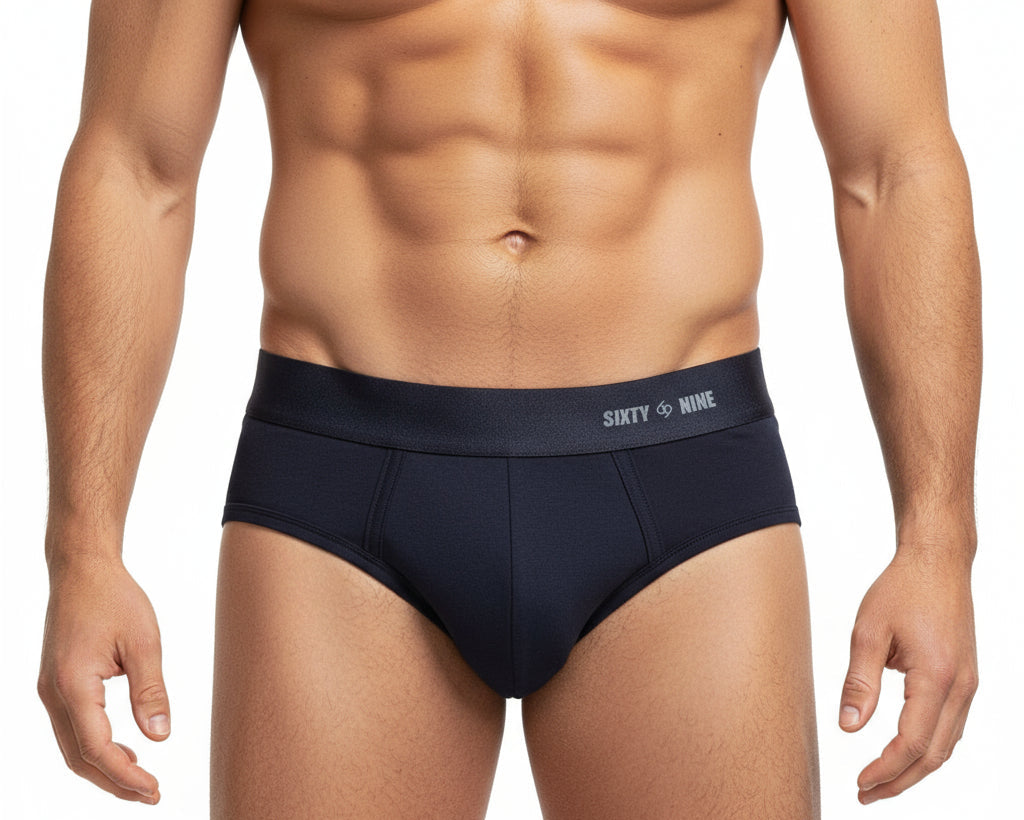Pure blue brief