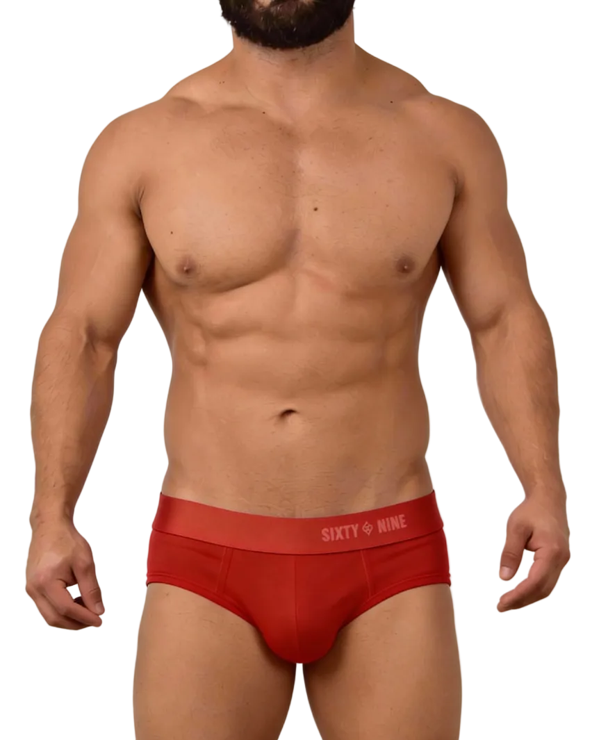 Pure red brief