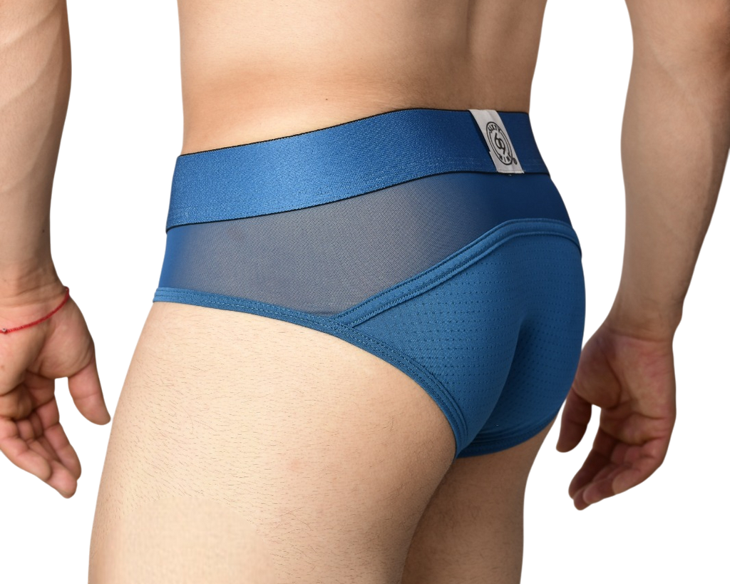 Midnight dark blue brief