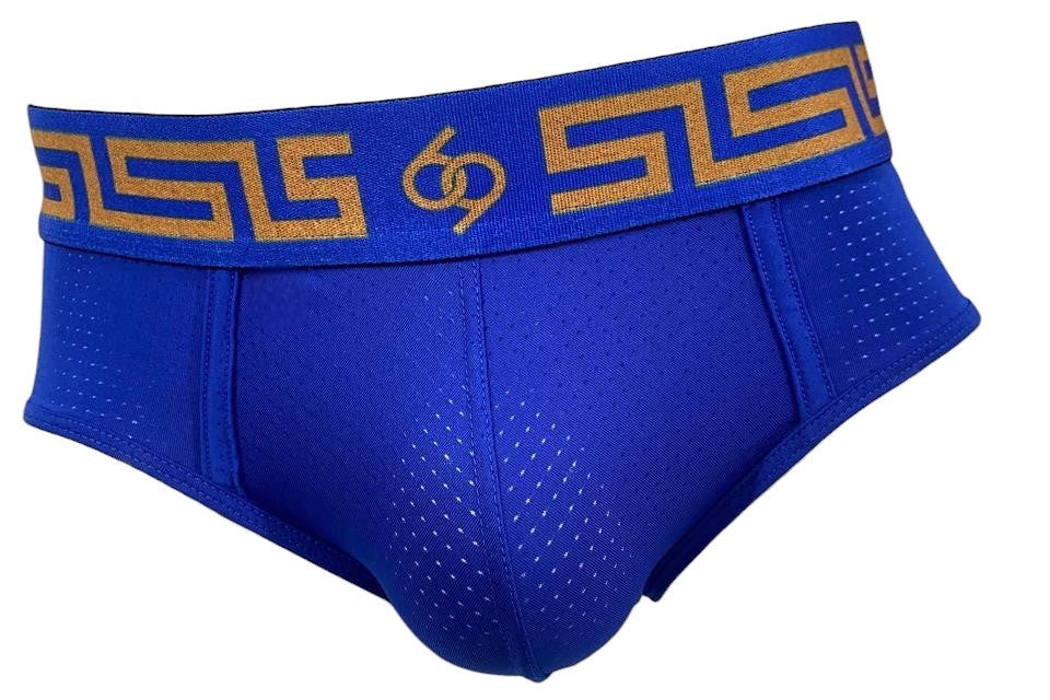 Greek God  blue royal blue