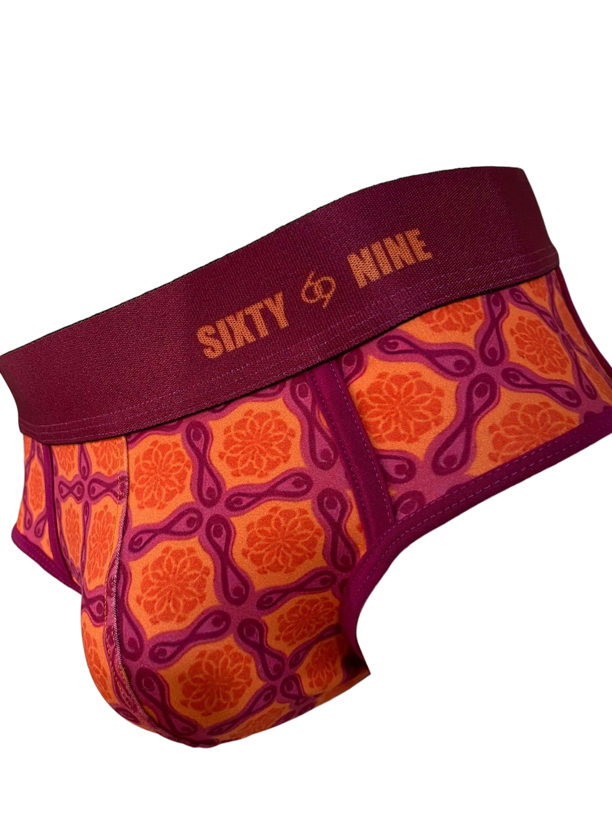 Orange flower brief