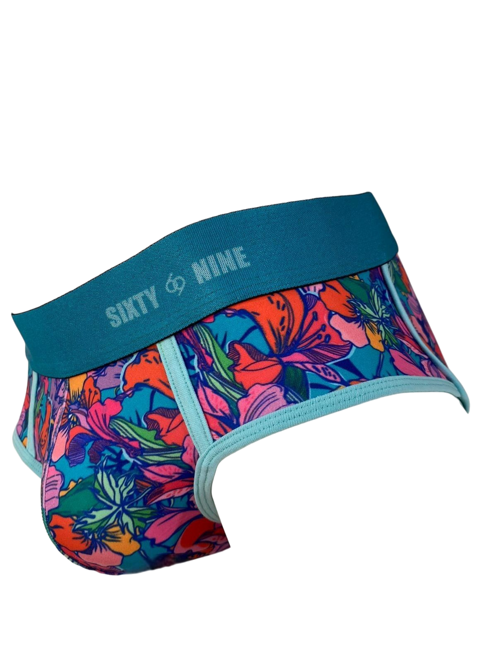 Blue flower brief