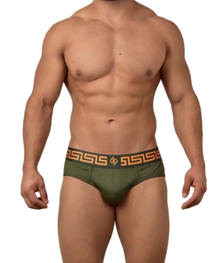 Greek God olive green