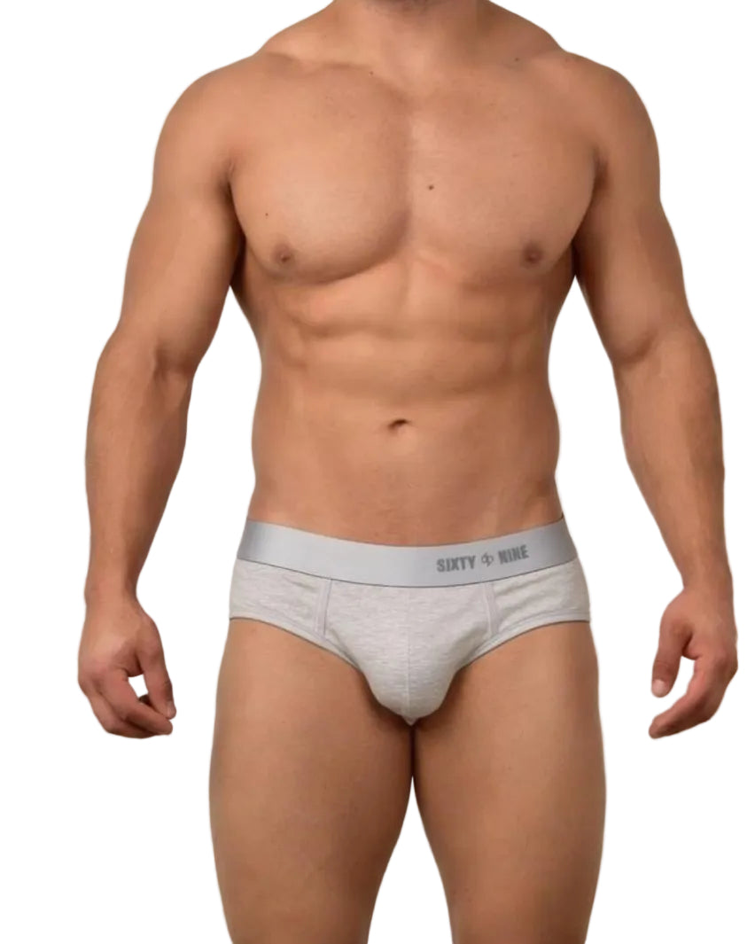 Pure grey brief
