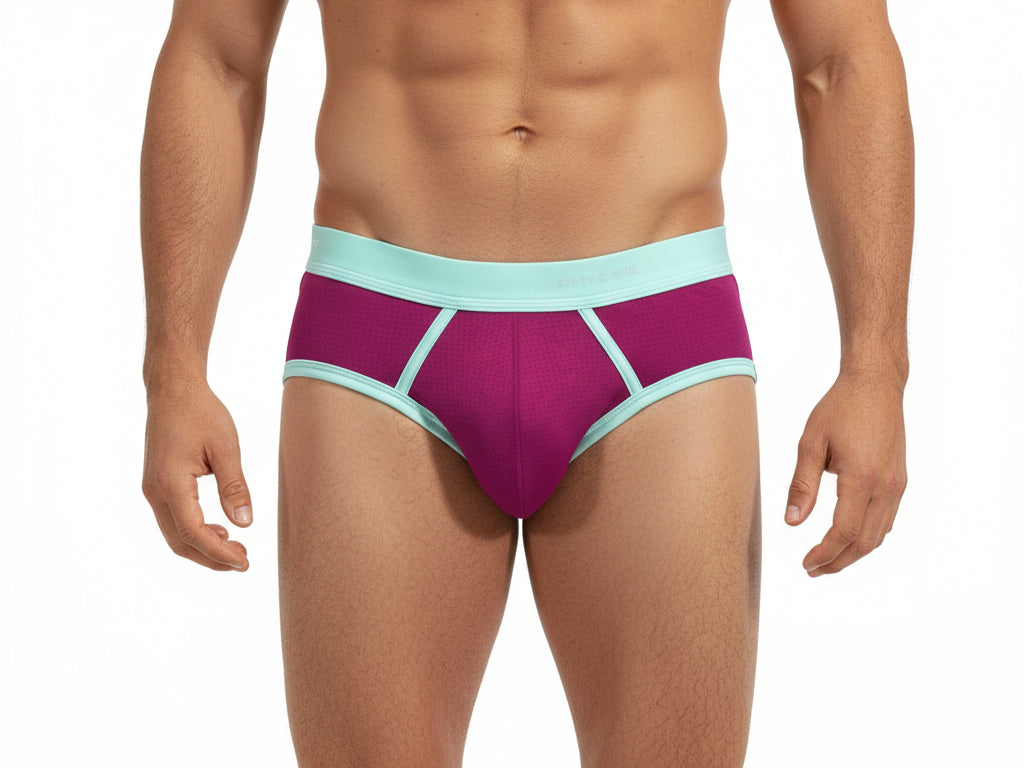 Aero brief purple