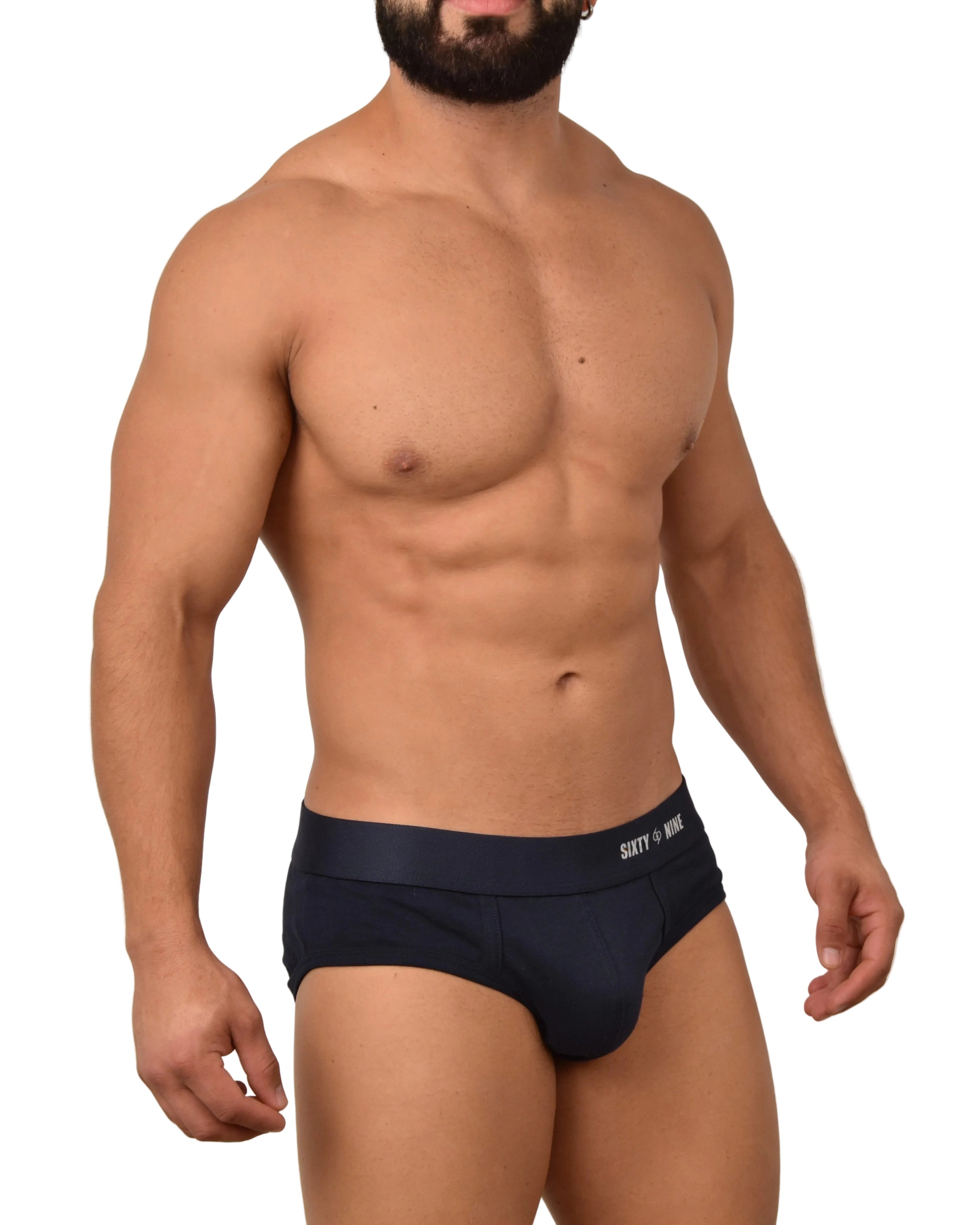 Pure blue brief