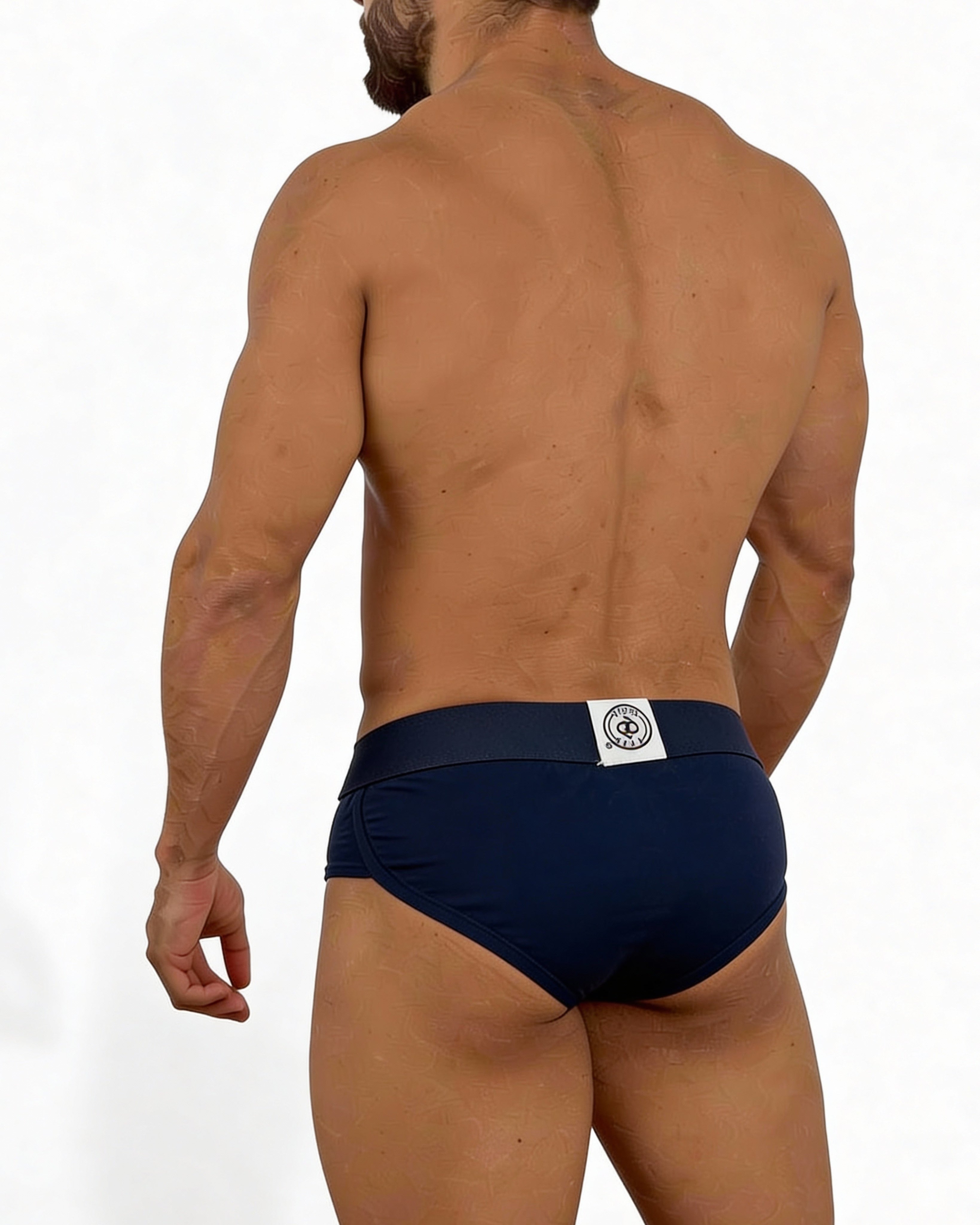 Pure blue brief