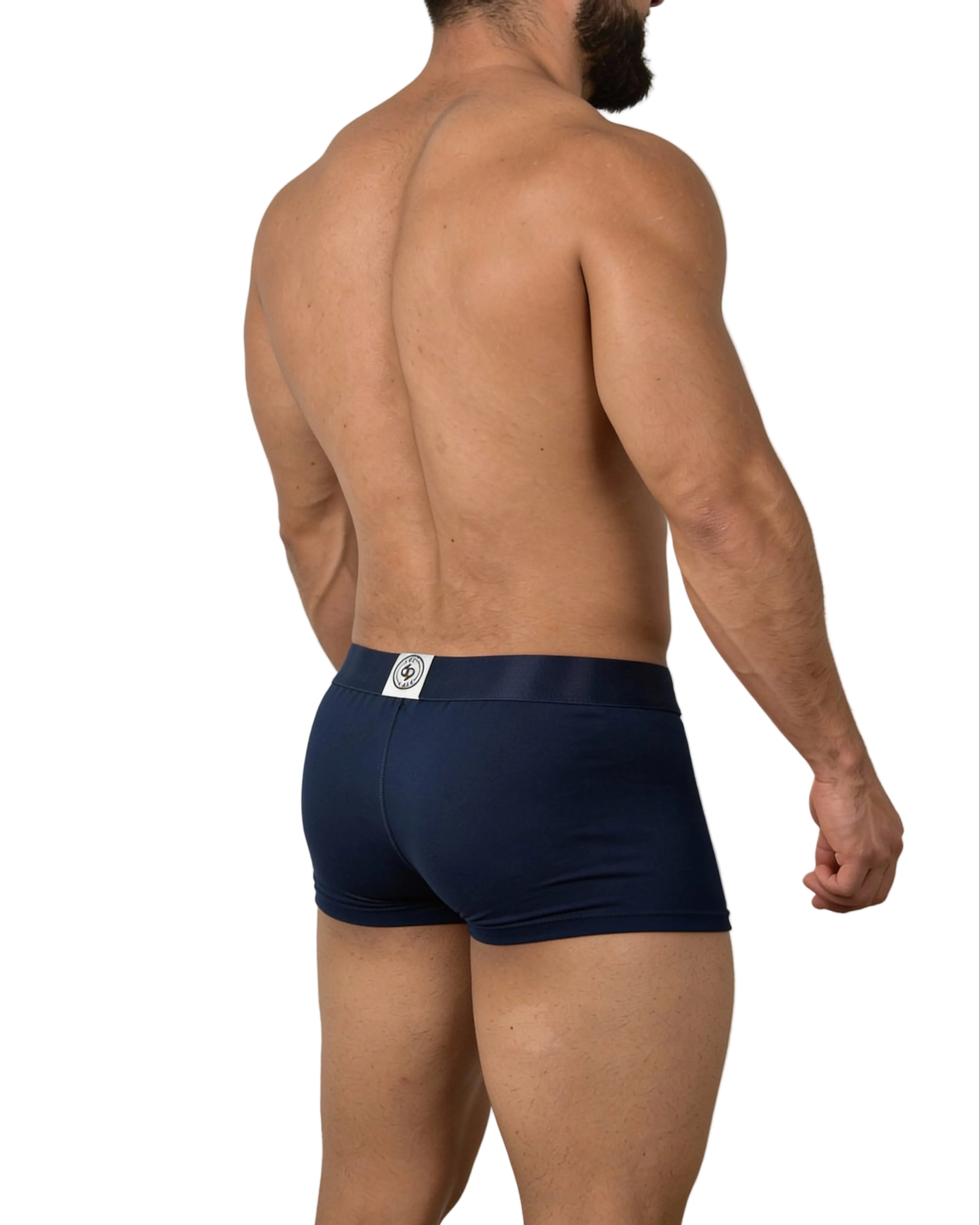 Pure Cotton Mini Trunk Navy blue