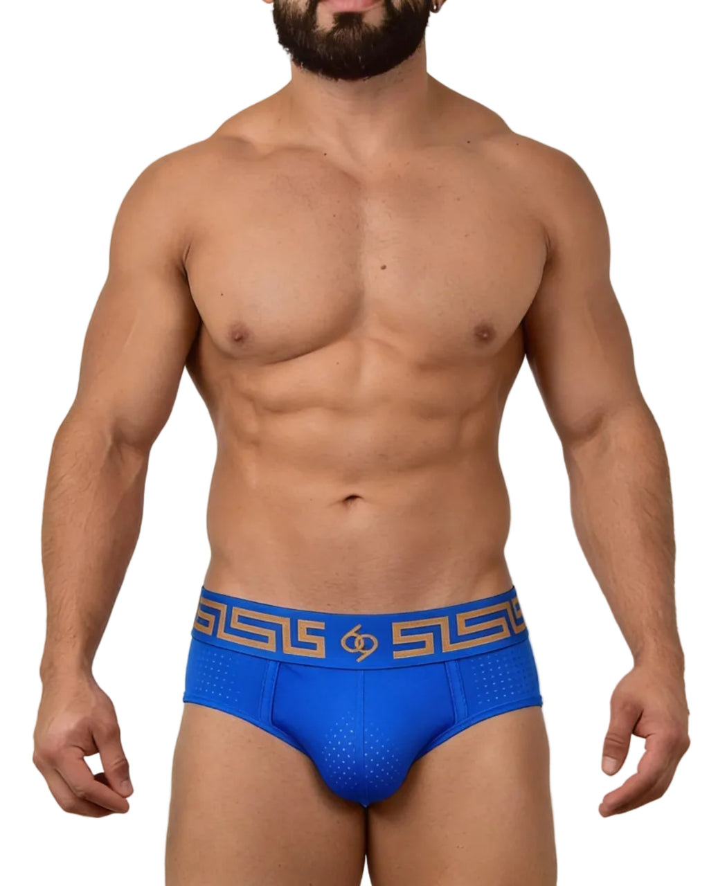 Greek God  blue royal blue