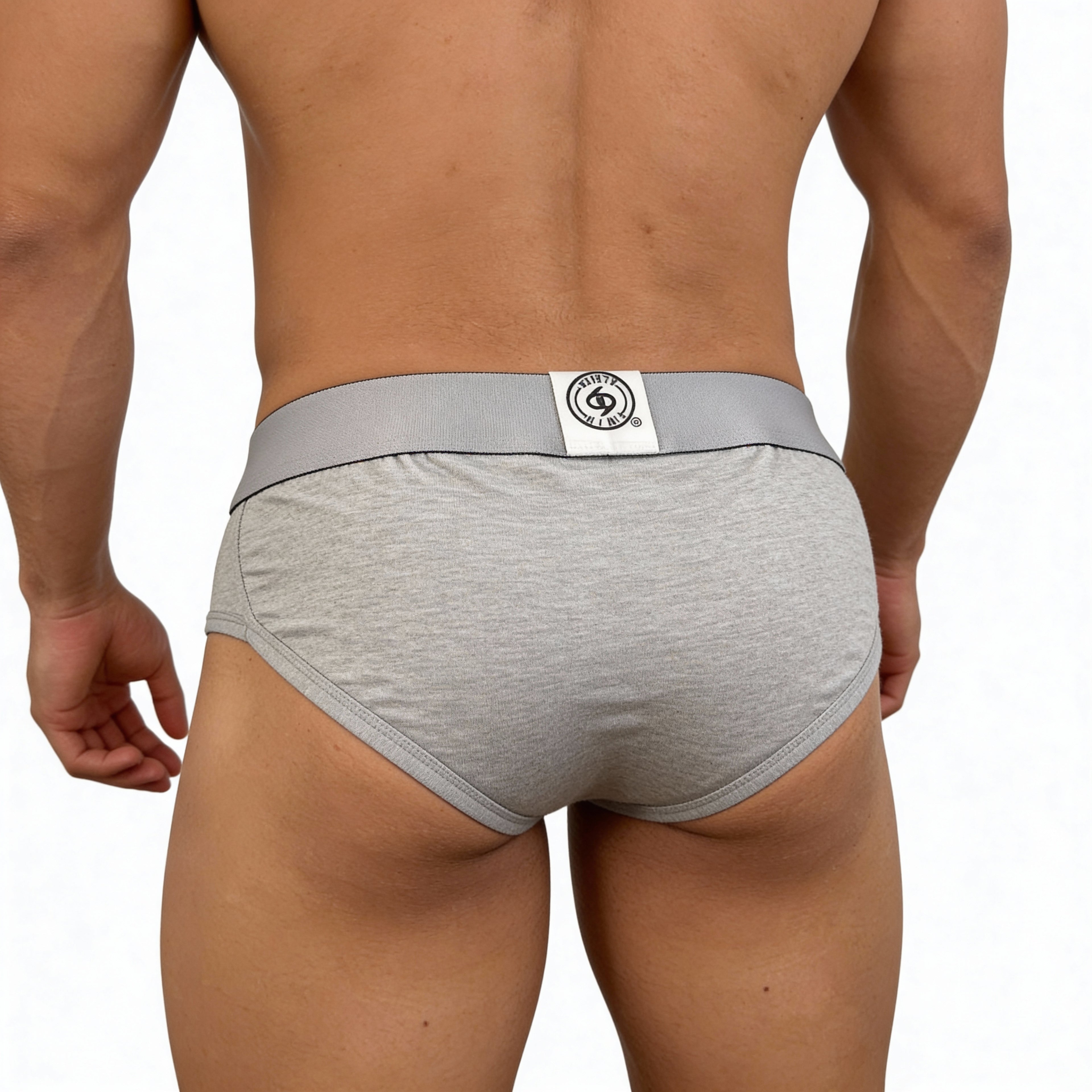 Pure grey brief