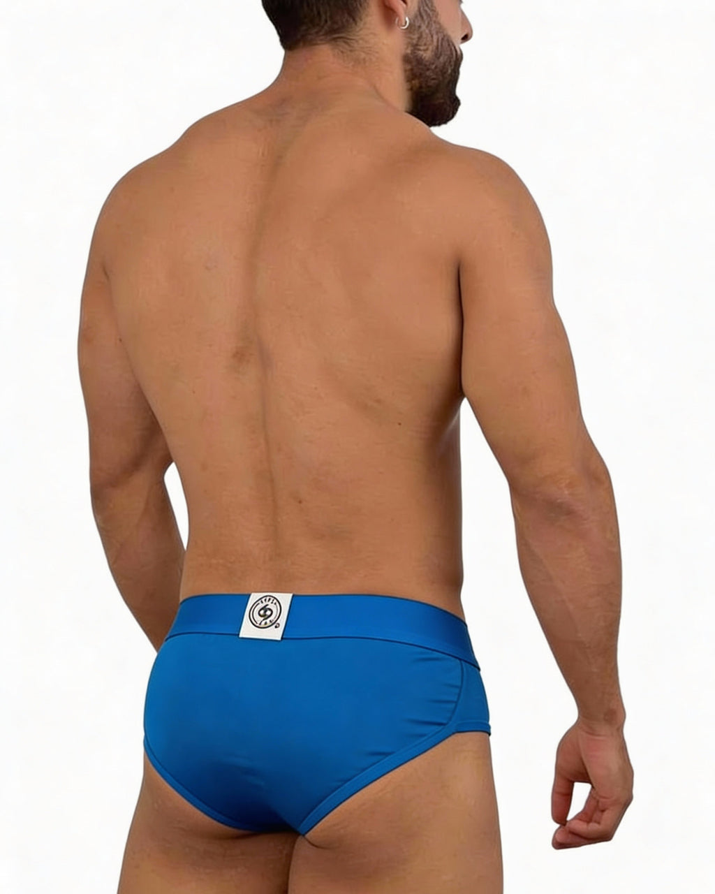 Pure turquoise brief